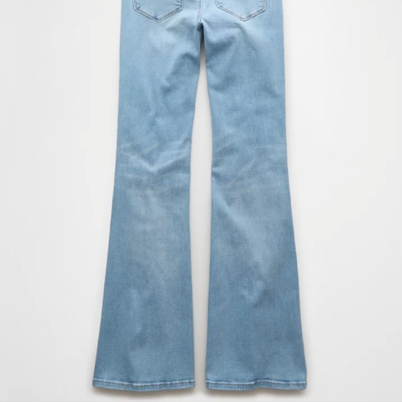 AE Next Level Super High Waisted Flare Jean - Picture 5 of 9